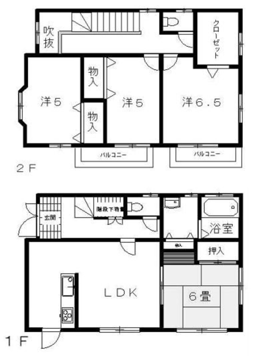 間取図 細島戸建