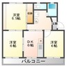 サンライス西焼津 3DKの間取り