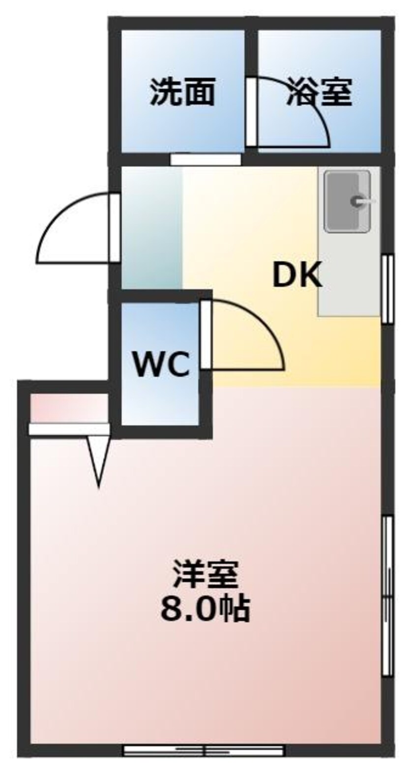 間取図 ラフォーレトダ