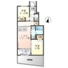 【新築】藤枝市下青島アパート 2LDKの間取り