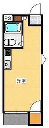ローゼンハイム 1Kの間取り