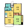 メゾンアルファ 3DKの間取り
