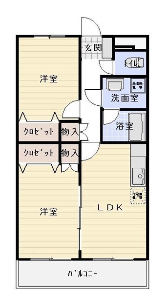 間取図 モン・ロジュマン