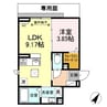 アマルフィ 1LDKの間取り