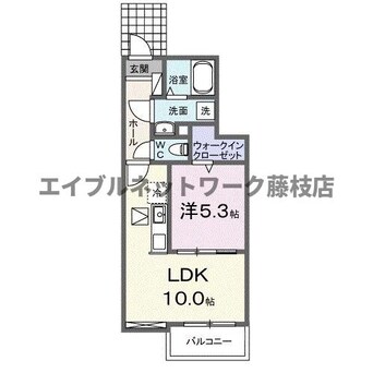 間取図 サンスベリア