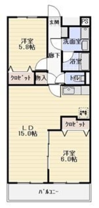 間取図 エヴァーグリーン