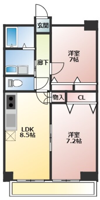 間取図 ベナレス藤枝