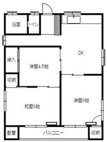 間取図 サンシャイン旭