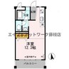 ＦＫビル 1Rの間取り