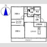 kitahaus(キタハウス) 2LDKの間取り