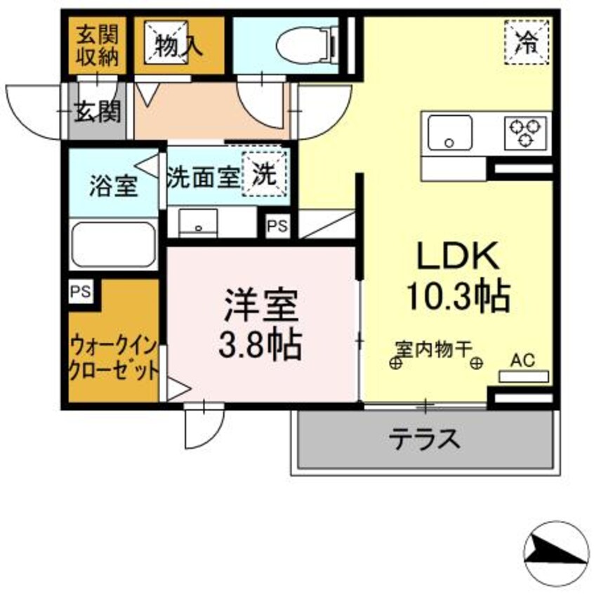 間取図 グランヴィラージュ