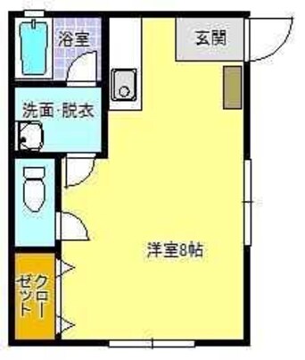 間取図 イエローハイツ