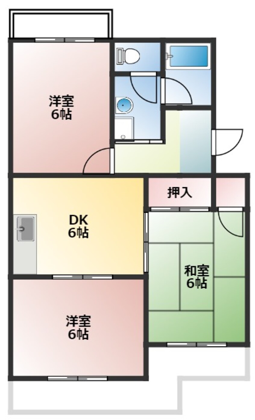 間取図 アルバⅢ