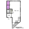 芝田ビル 1Rの間取り