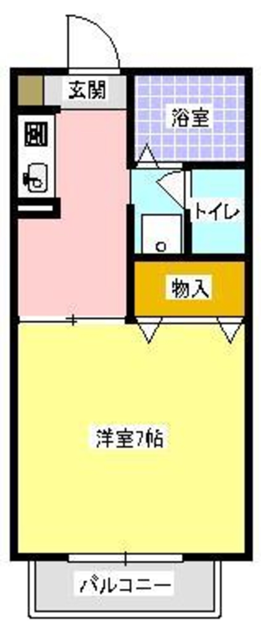 間取図 グリーンパレス