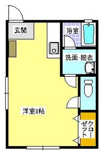 間取図 イエローハイツ