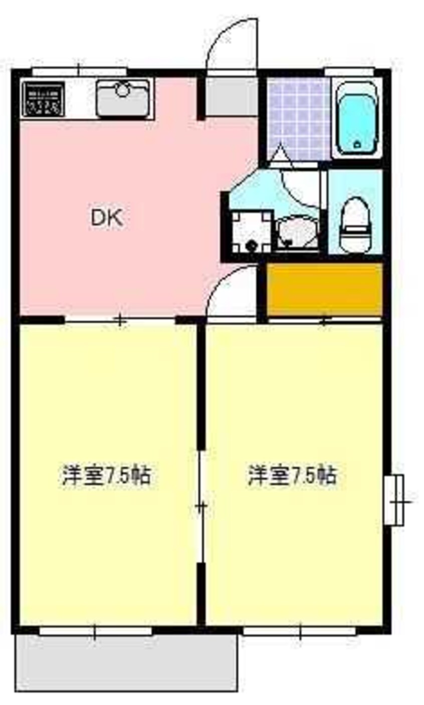 間取図 ＤＵＥ  ＣＡＳＡ