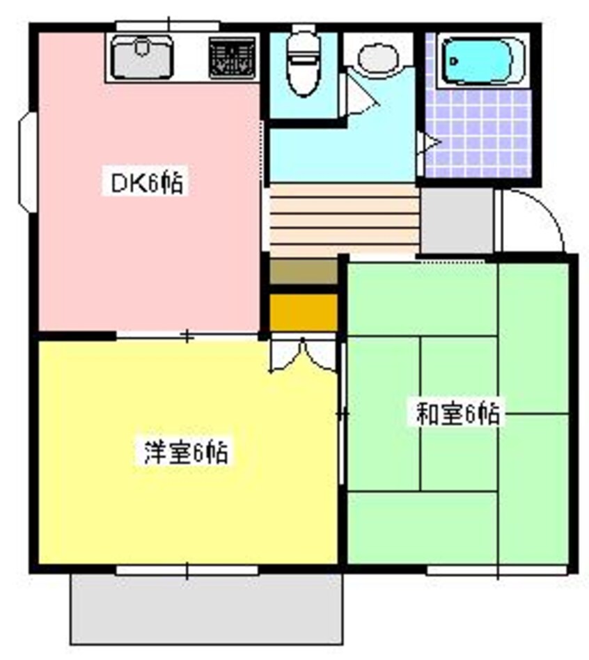 間取図 グリーンハイツ大紀