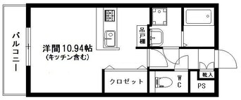 間取図 カトルパレ駅南