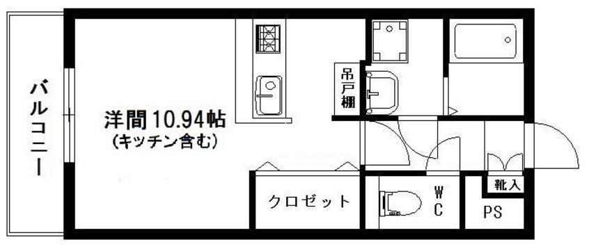 間取図 カトルパレ駅南
