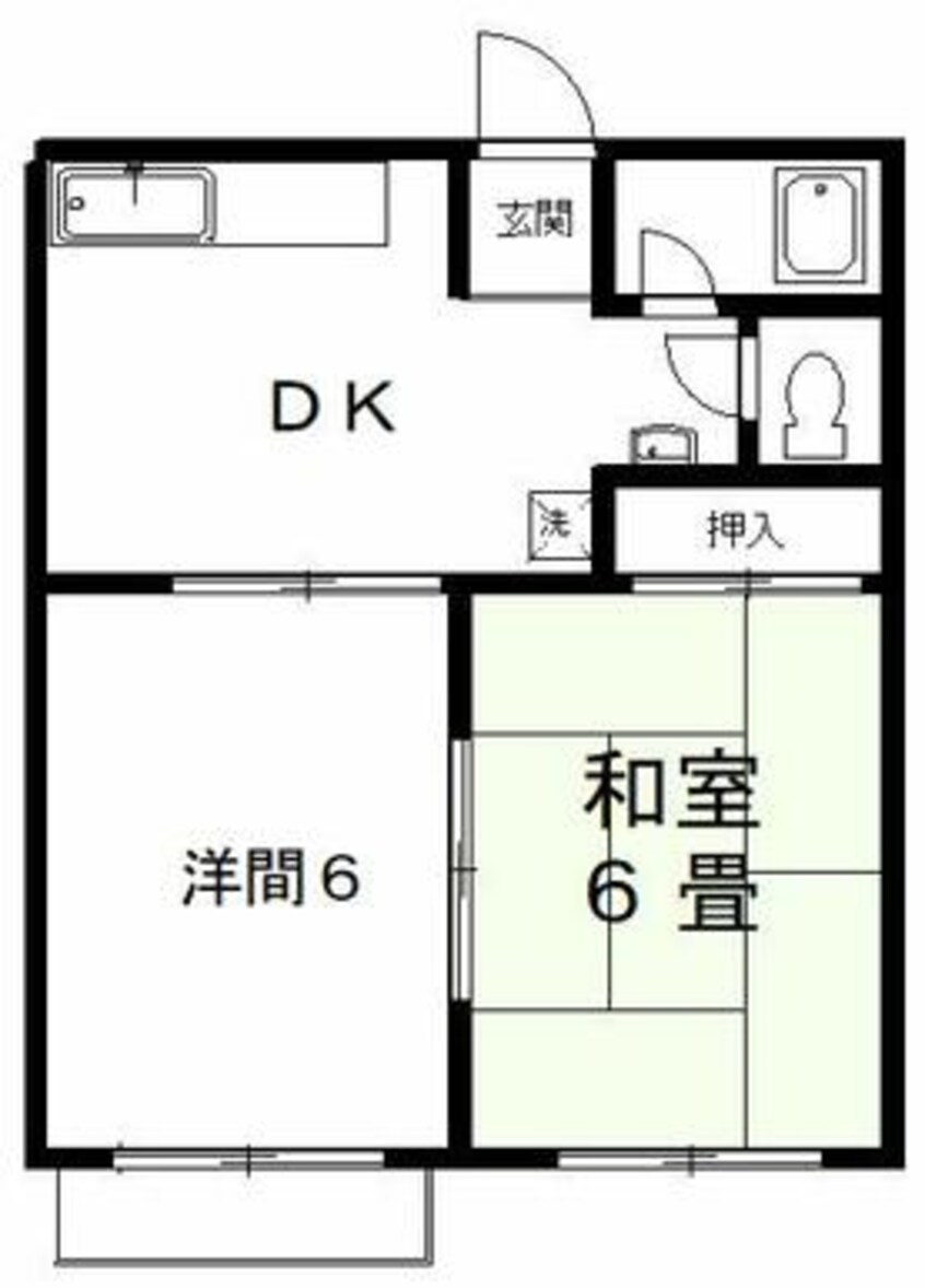 間取図 トロワジェーム吉永