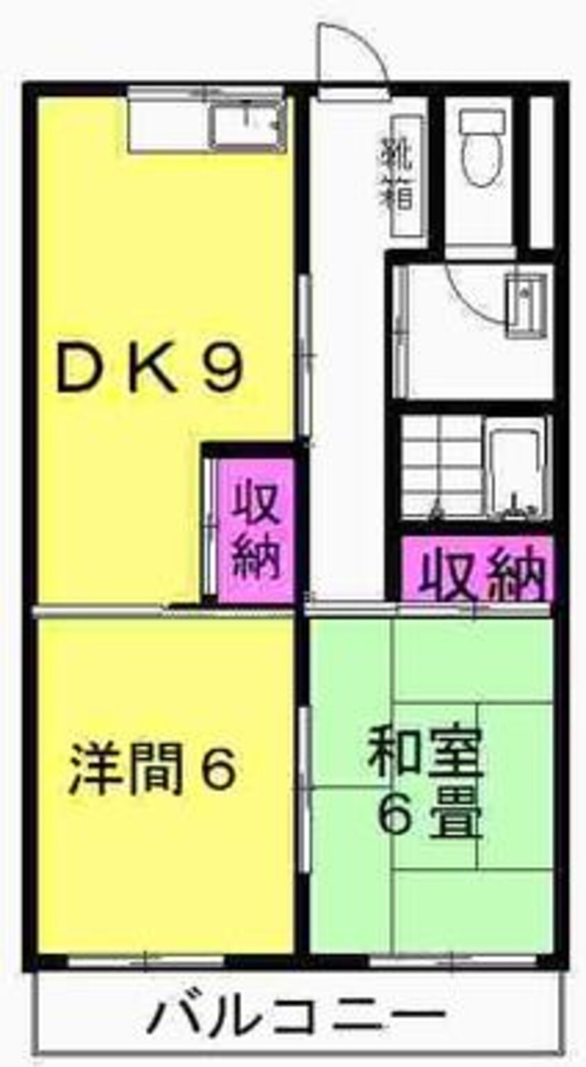 間取図 シティコーポ駅北