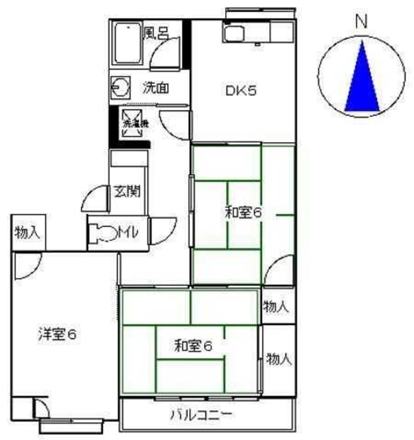 間取図 サンシャルム