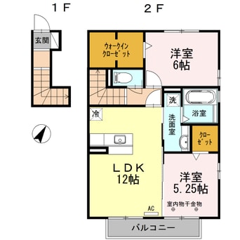 間取図 リーベ