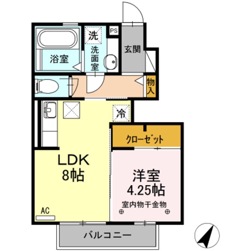 間取図 メゾンコリンベールA