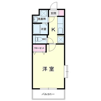 間取図 グローリーノーブル