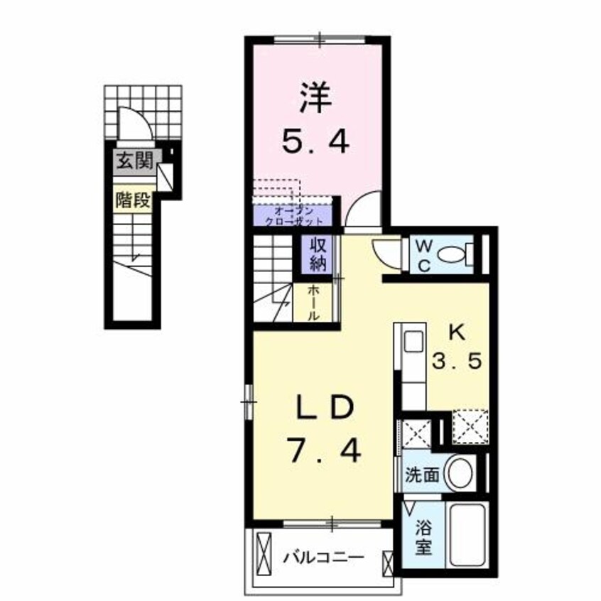 間取図 サウスラポール