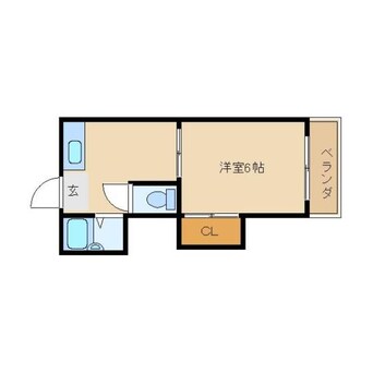 間取図 第二ハレーハイツ