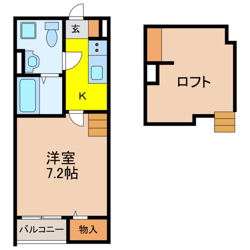 間取図 Miisa.1st