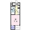 エルドラド 1Kの間取り
