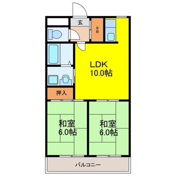 間取図 ル・ボオン21