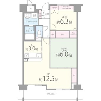 間取図 エトワール花園