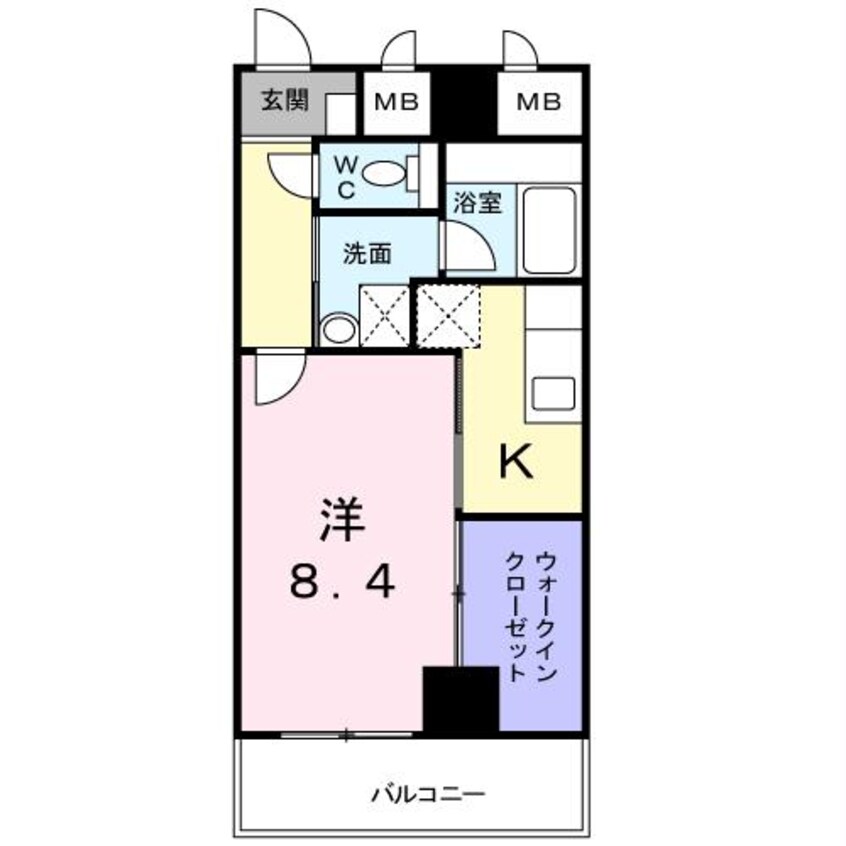 間取図 ウエストワン東大阪