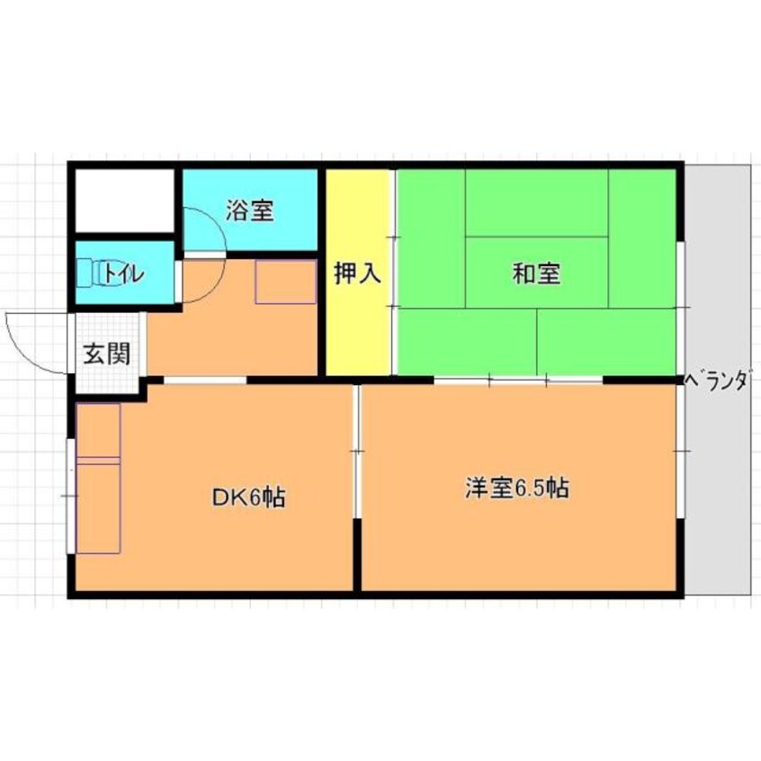 間取図 サンライフ若江本町