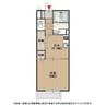 前田ハイツ 1DKの間取り