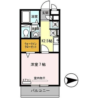 間取図 セジュールオッツ八戸ノ里