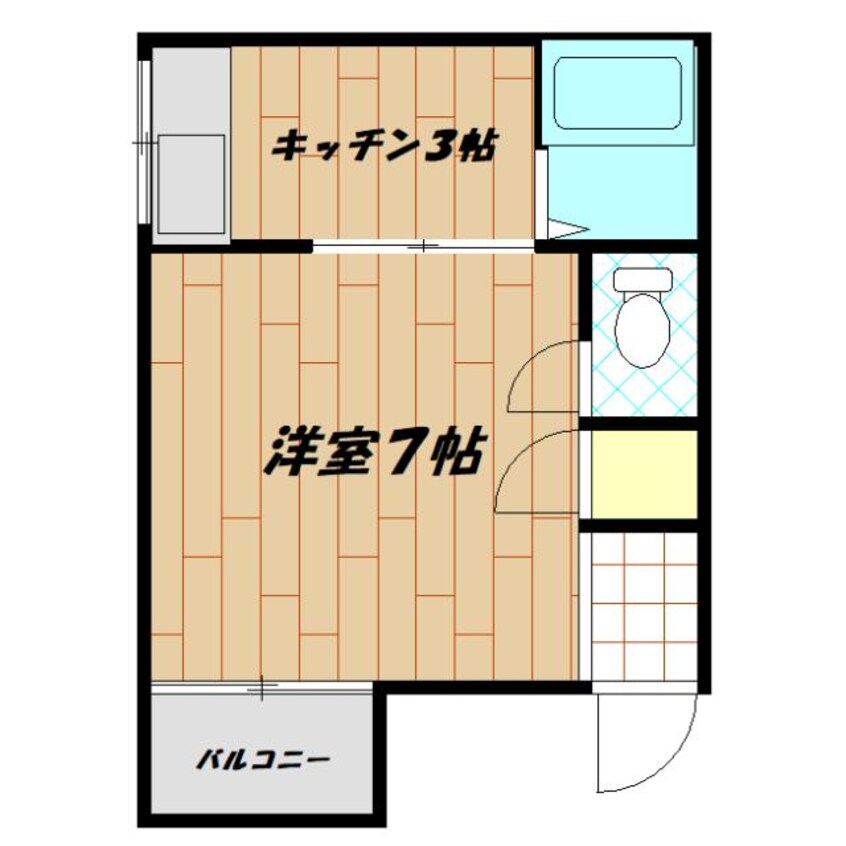 間取図 プラザハピネス小若江