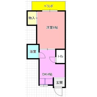 間取図 第三ハレーハイツ