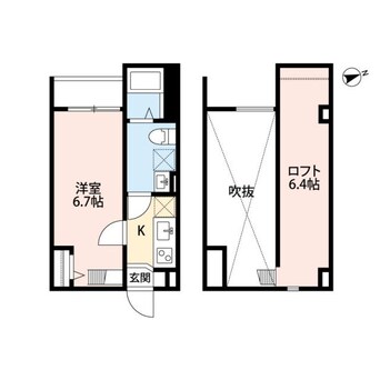 間取図 アルコバレーノ