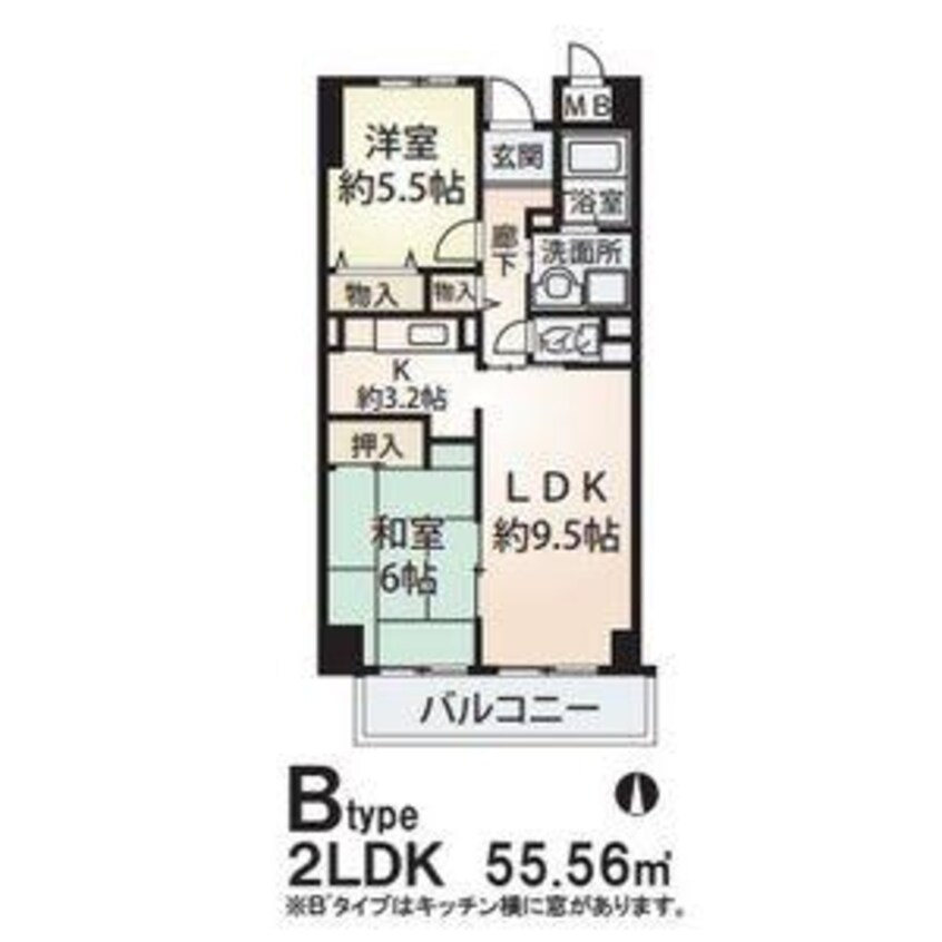 間取図 サン・ローレル