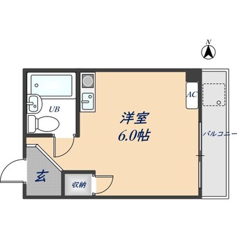 間取図 アミティ東大阪パートⅢ