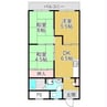 花園マンション巽 3DKの間取り
