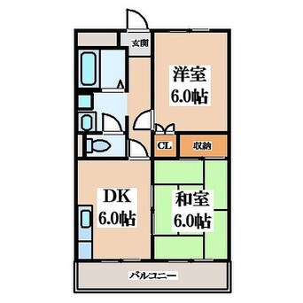 間取図 ワールドハイツ１９０