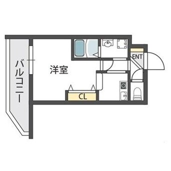 間取図 ドゥ・ミル・アン東大阪