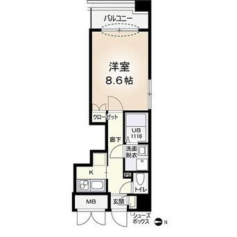 間取図 エアリーアベニュー