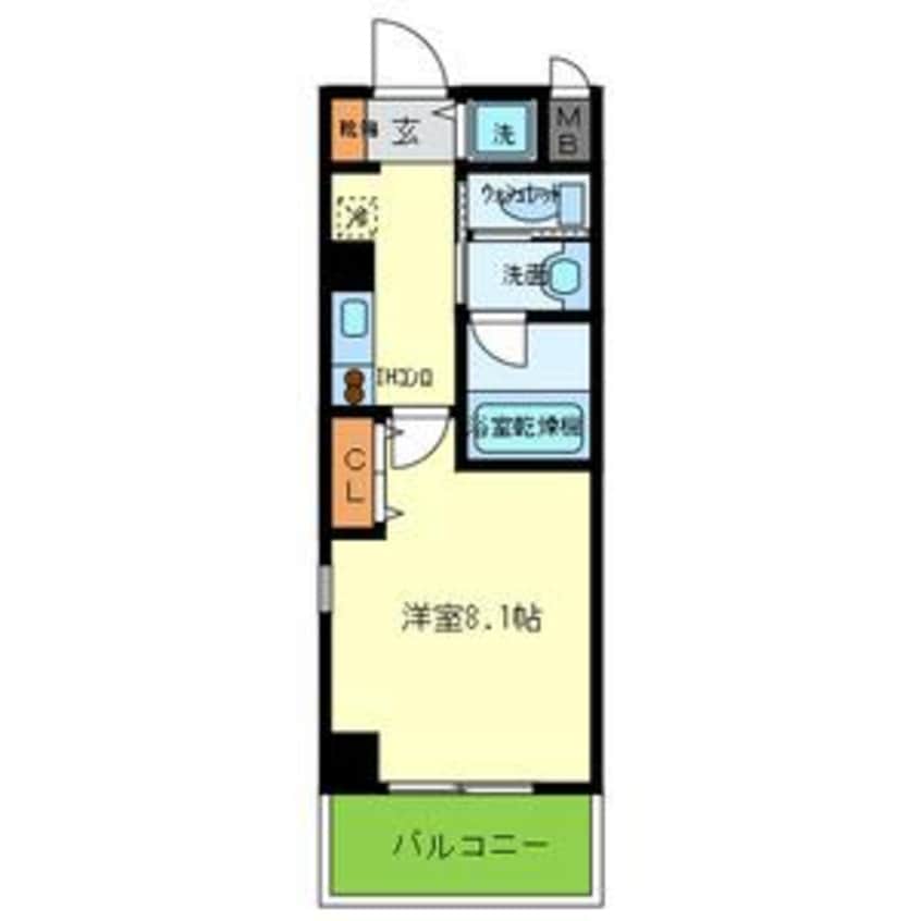 間取図 サイプレス小阪駅前